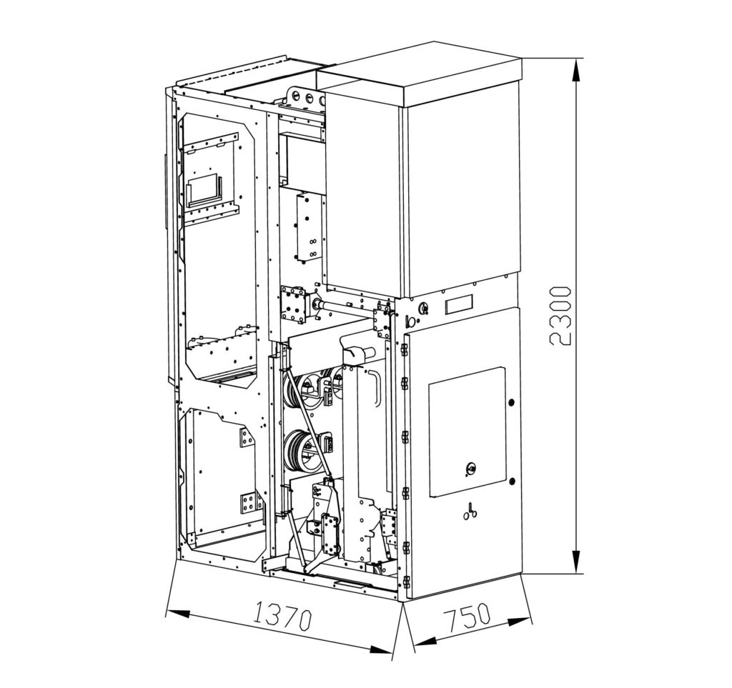 Шкаф КРУ К-304 нэ. КРУ шкафы киоскового типа. КРУ К-12.